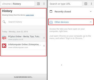 Cara Sinkronisasi Chrome Android Antar Device Percepat Internet Cara Sinkronisasi Chrome Android Antar Device Percepat Internet