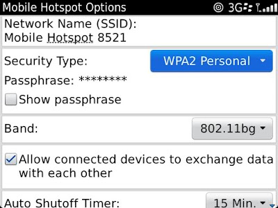 Cara Setting Mobile Hotspot BB Blackberry Wifi caramembuatkoneksi.blogspot.com 